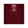 15. Bordó čtverec Myboshi příze No.1 Bordeaux 2