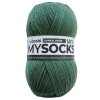 04. Tmavě zelená klubko Myboshi příze Mysocks Dunkelgrün