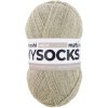 Béžová klubko Myboshi příze Mysocks merino Beige