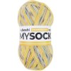 Slunečnice klubko Myboshi příze Mysocks merino Sonnenblume
