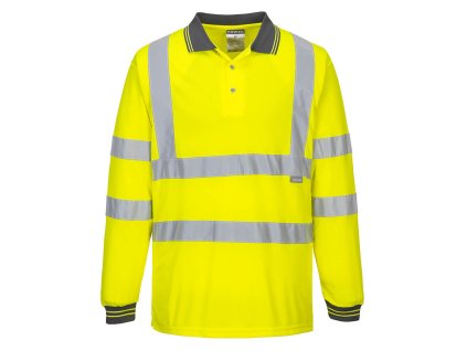 S277 - HiVis polokošile s dlouhými rukávy