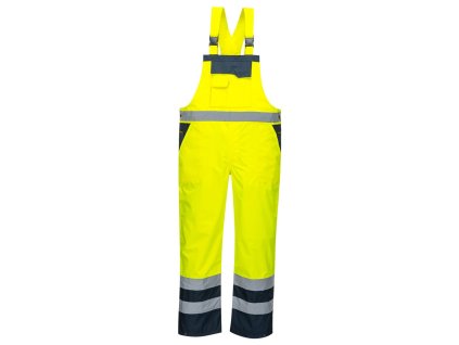 Laclové kalhoty S488, žluté