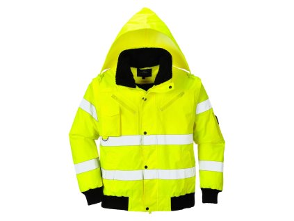 Bunda reflexní do pasu BOMBER HiVis