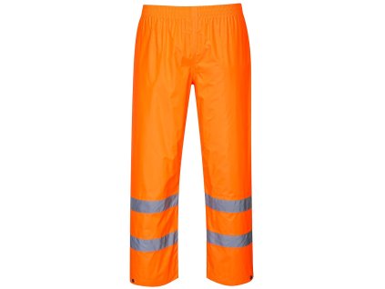 H441 - Hi-Vis kalhoty do deště, oranžové