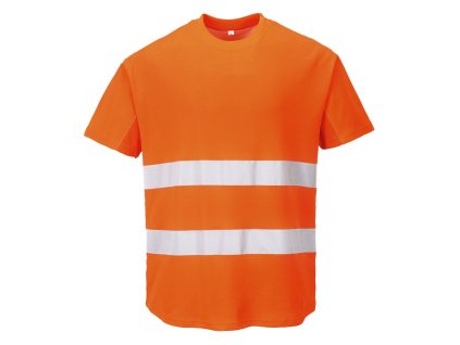 C394 - Tričko Mesh, oranžové