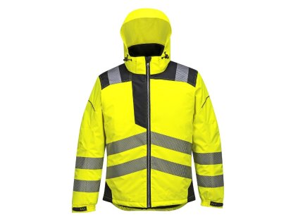 Reflexní bunda softshellová HiVis VISION