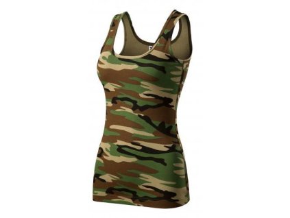 Tílko TRIUMPH, camouflage brown