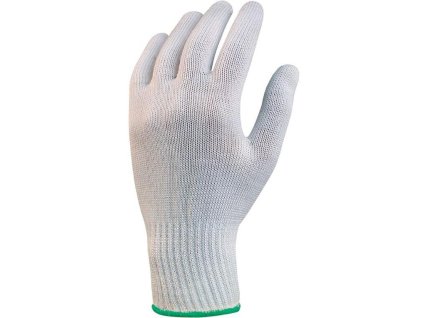 Textilní rukavice KASA, bílé, vel. 10  0001-P2