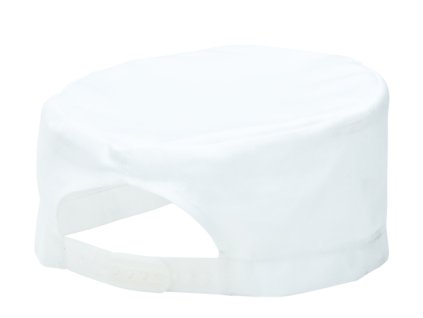 Čepice kuchařská CHEFS SKULL, bílá