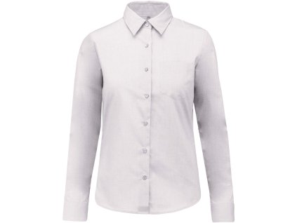 Dámská košile dlouhý rukáv JESSICA K549, bílá