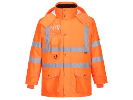 RT27 - Bunda Hi-Vis Traffic 7v1 RIS, oranžová
