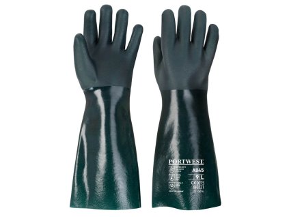 Rukavice kyselinovzdorné PORTWEST ACTIFRESH DIPPER,  vel. 10(XL)    A845-XL