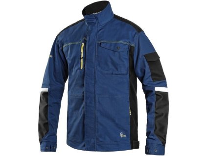 Blůza CXS STRETCH tmavě modrá-černá