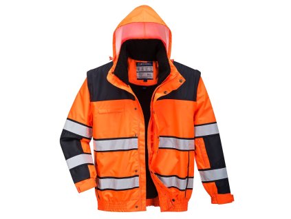 C466 - Hi-Vis bomber Classic, oranž