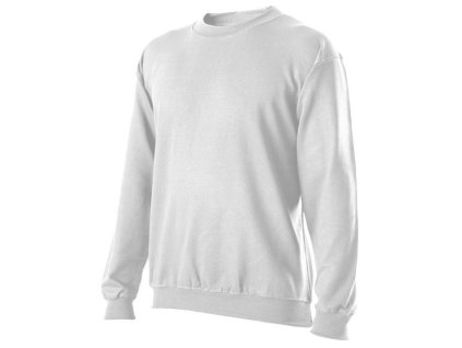 Mikina klasická unisex, bílá