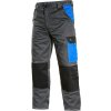 Kalhoty do pasu letní PHOENIX CEFEUS, šedo-modrá