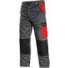 Kalhoty do pasu letní PHOENIX CEFEUS, šedo-červená
