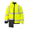 S768 - Bunda HiVis Executive 5v1, žlutá