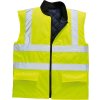 S469 - Hi-Vis oboustranná vesta, žlutá
