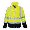S425 - Hi-Vis Contrast Softshell (3L), žlutá