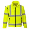 S428 - Hi-Vis softshelová bunda (3L), žlutá