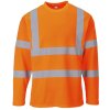 S278 - Triko Hi-Vis s dlouhými rukávy, oranžové