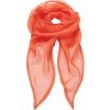 Dámský šifónový šátek, oranžový