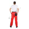 Kalhoty do pasu ALFA, červenočerné,zd