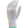 Textilní rukavice KASA, bílé, vel. 08  0001-D2