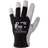 Kombinované rukavice TECHNIK ECO, černo-bílé, vel. 09    0002-21L