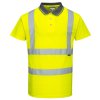 S477 - Hi-Vis polokošile s krátkými rukávy, žlutá