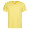 Pánské tričko Stedman Classic V-neck ST2300, žluté