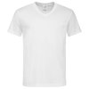 Pánské tričko Stedman Classic V-neck ST2300, bílé