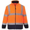 Bunda Hi - Vis fleece reflexní, oranžová