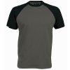 Pánské tričko BASE BALL, slate grey-black
