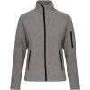 Bunda dámská softshell K400, marl grey