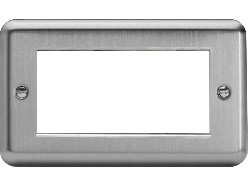 Rámeèek PLATE - MODULÁRNÍ - matnì chromová, XSG4