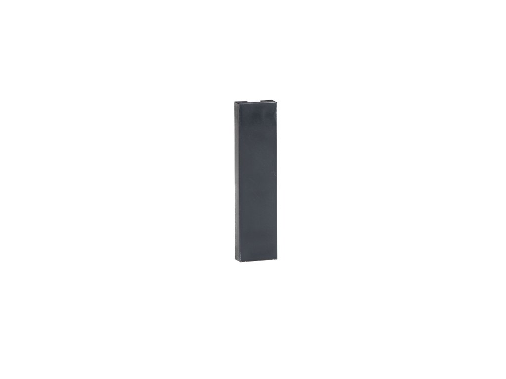 Záslepka DataGrid BLANK poloviční - modul do rámečků DataGrid (1/2 místa) (Barva Bílá)