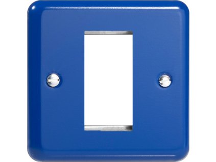 Rámeček PLATE - MODULÁRNÍ - reflexní modrá, XYG1.RB