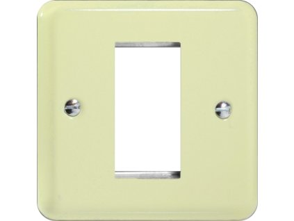 Rámeček PLATE - MODULÁRNÍ - bílá čokoláda, XYG1.WC