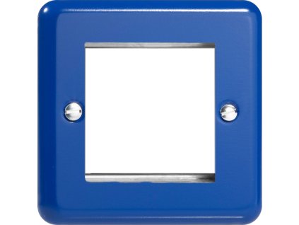 Rámeček PLATE - MODULÁRNÍ - reflexní modrá, XYG2.RB