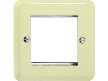 Rámeček PLATE - MODULÁRNÍ - bílá čokoláda, XYG2.WC