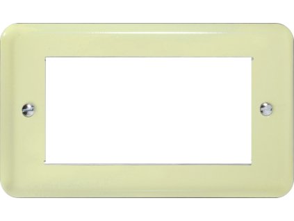 Rámeček PLATE - MODULÁRNÍ - bílá čokoláda, XYG4.WC