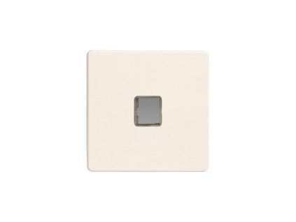 Rámeček PLATE - BEZŠROUBKOVÉ - matně bílá / Keystone, keystone plate XEYD1S.MW screwless matt white