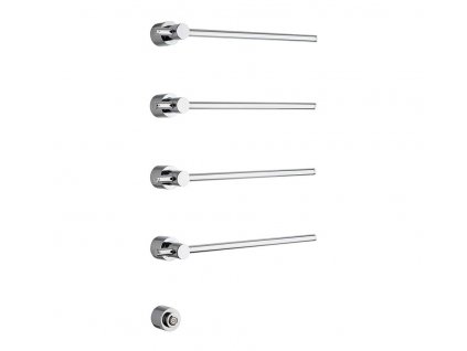 4 Electric Standalone Portable Towel Heater Rack SOLE by Margaroli, SOLE-04-622-WTR-0