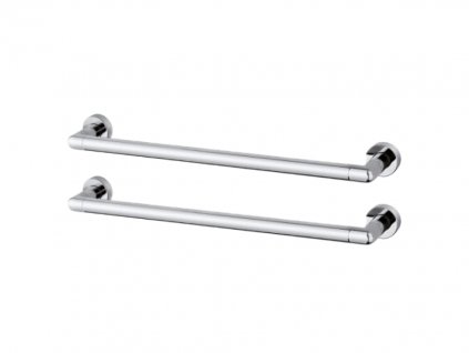 2 Electric Wall Mounted Towel Heater Single Rail LUCE by Margaroli, LUCE 02 521 2