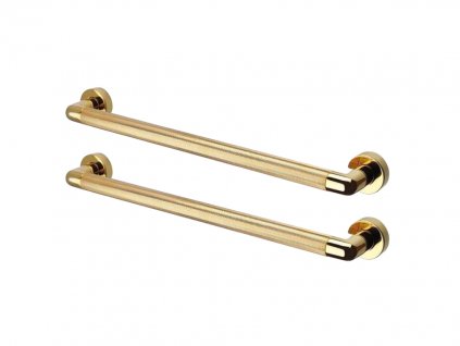 2 Electric Wall Mounted Towel Heater Single Rail LUCE by Margaroli, LUCE 02 521 G