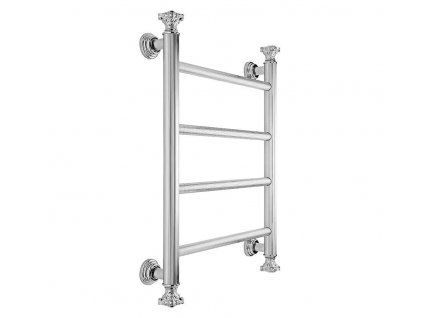 4 Electric Wall Mounted Towel Heater Single Rail CAPITELLI by Margaroli, CAPITELLI-04-2-952J-WTSR-0