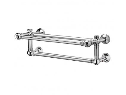 2 Electric Wall Mounted Towel Heater Single Rail ARMONIA by Margaroli, ARMONIA-02-9-522-WTSR-0