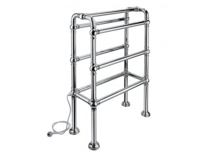 4 Electric Standalone Portable Towel Heater Rack ARMONIA by Margaroli, ARMONIA-04-9-555-STR-0